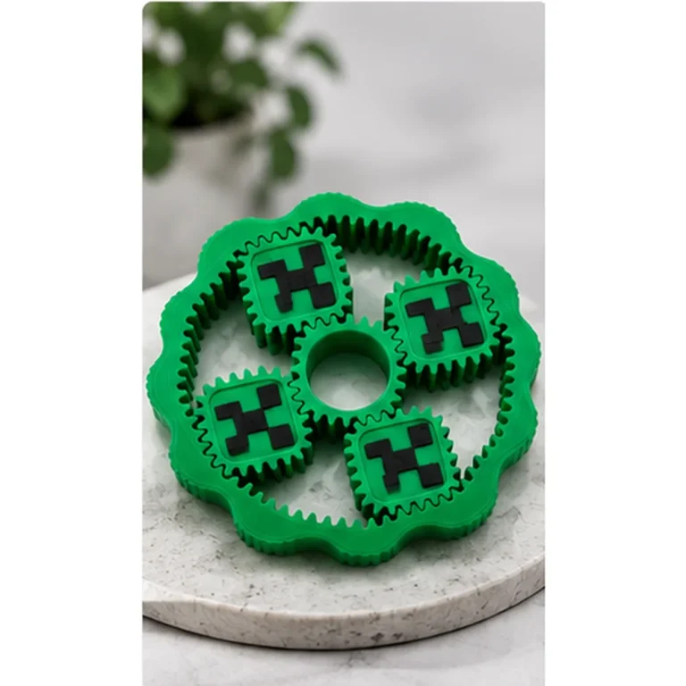 Creeper Tasarımlı Dişli Fidget Oyuncak