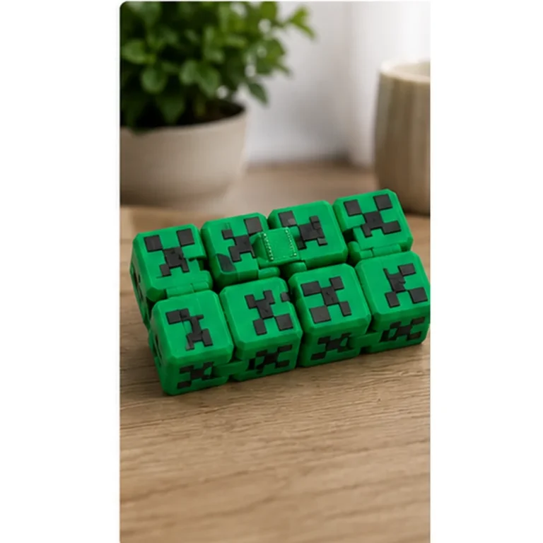 Creeper Tasarımlı Infinity Küp
