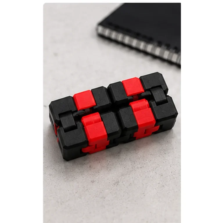 Siyah Kırmızı Infinity Mini Fidget
